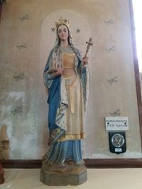 Statue de sainte Clotilde, reine des Francs